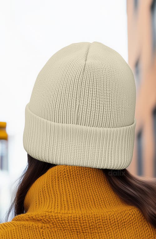 Dalix Espresso Martini Beanie Cap In Sand