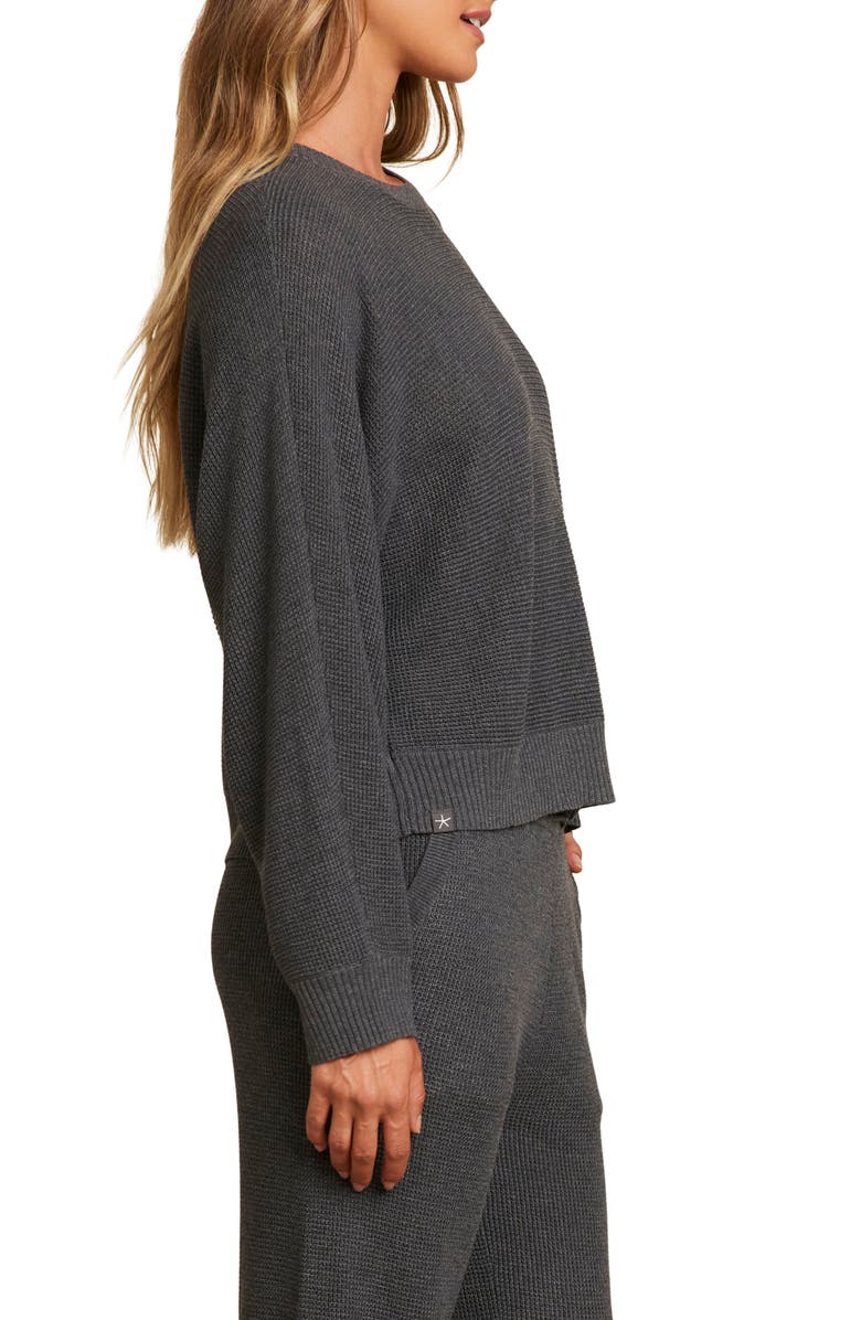 Barefoot Dreams<sup>®</sup> Waffle Knit Pullover, Alternate, color, 