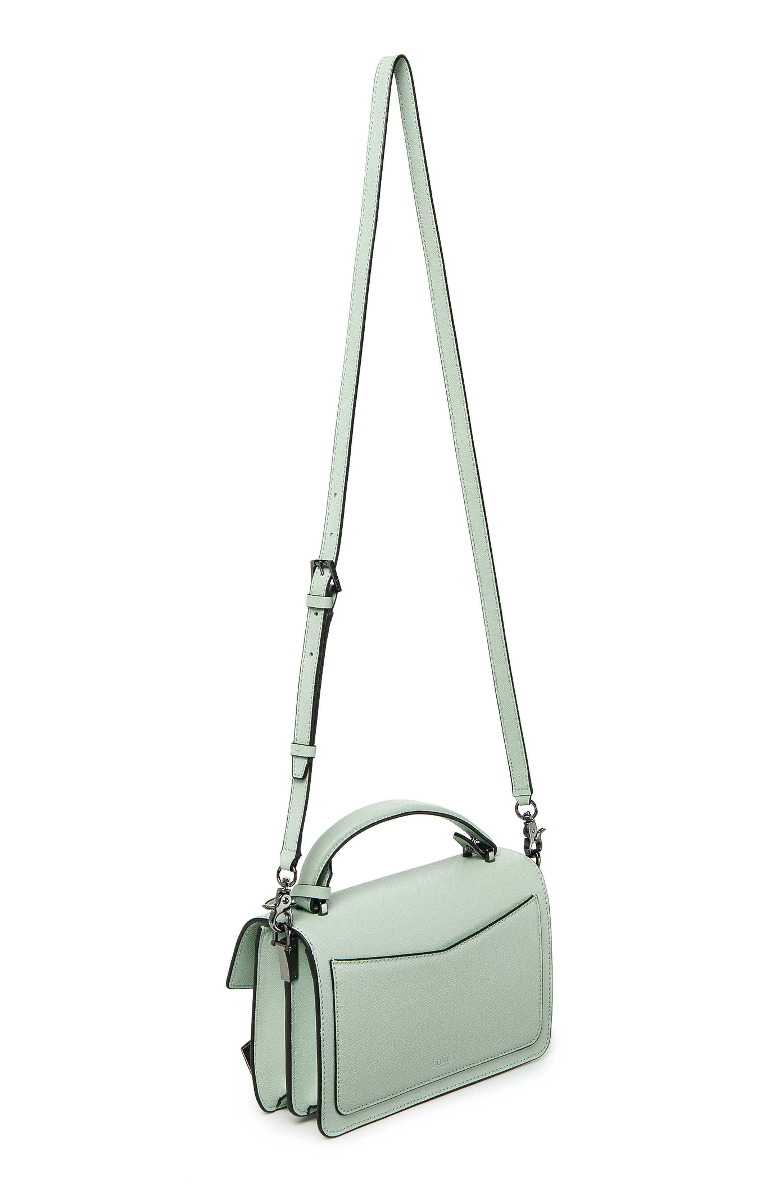 Cobble Hill Colorblock Leather Crossbody Bag, Alternate, color, SOFT SAGE