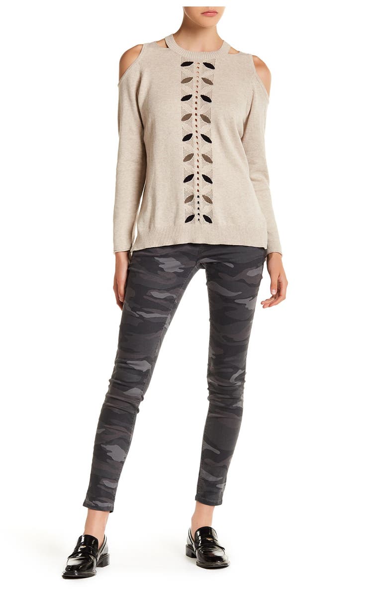 Democracy Hip Zipper Camo Pants, Alternate, color,