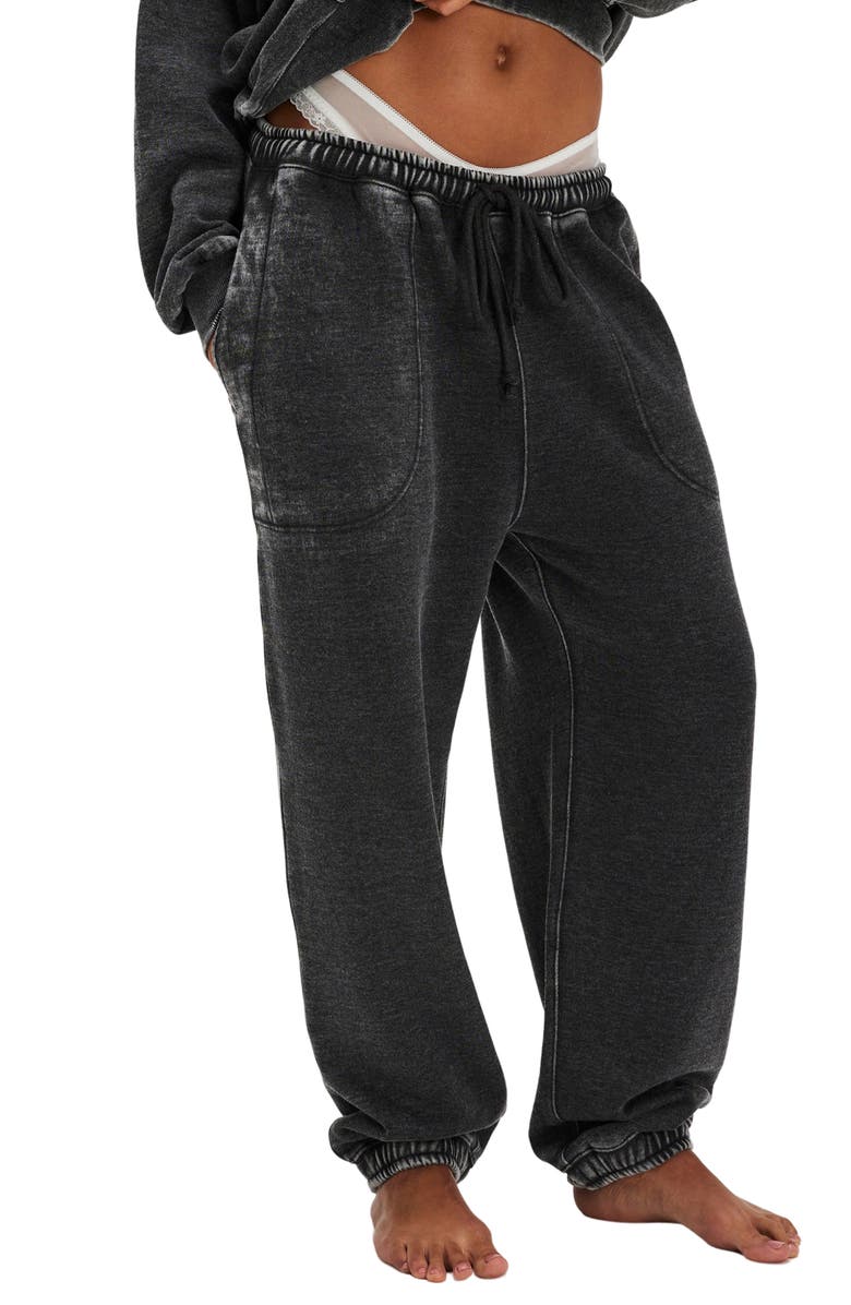 Free People Slow it Down Cotton Blend Joggers, Main, color, 