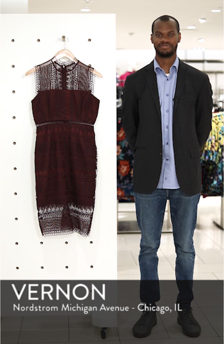 Mariana Lace Body-Con Dress, sales video thumbnail
