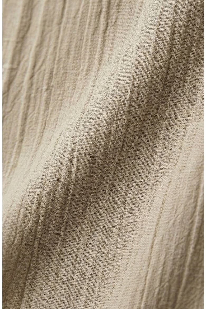 Elastic Waist Flowing Wide Leg Pants, Alternate, color, Beige