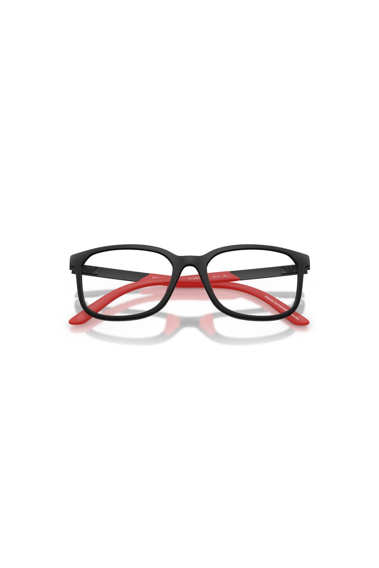 49mm Rectangle optical glasses, Alternate, color, Black