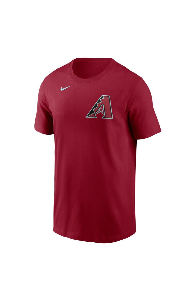 Nike Men's Nike Ketel Marte Red Arizona Diamondbacks Fuse Name & Number T-Shirt, Alternate, color, Red