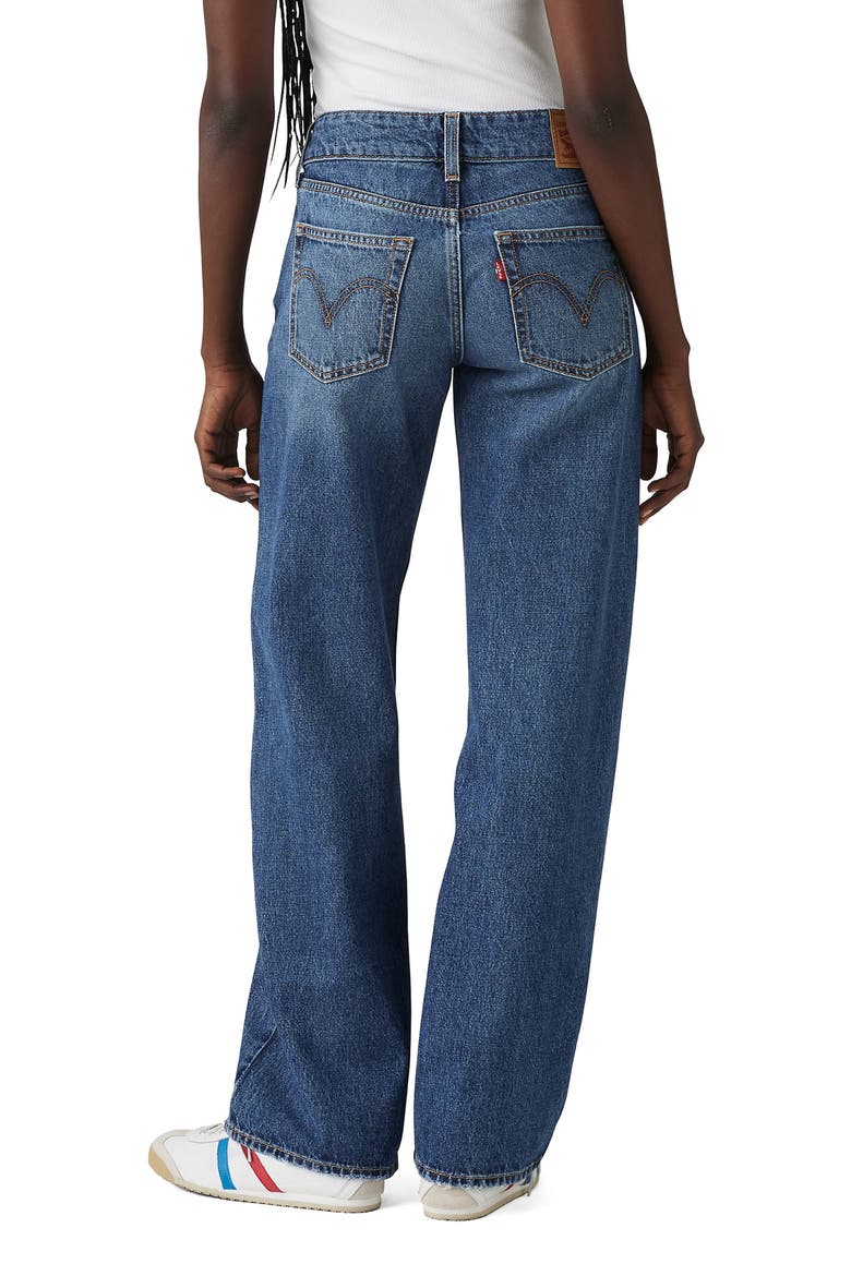 Superlow Loose Jeans, Alternate, color, BLENDED BEAUTY
