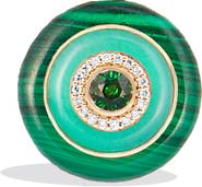 Campbell + Charlotte Evolve Stone Inlay Cocktail Ring