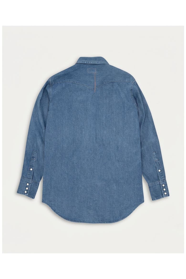 Jenny Denim Shirt, Alternate, color, Indigo