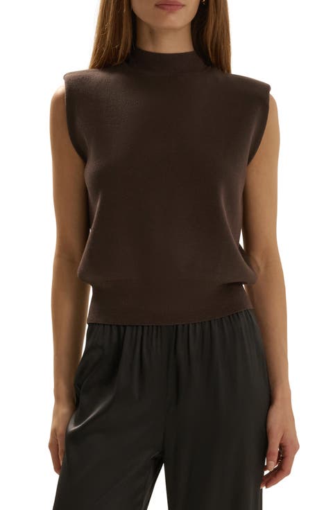 The Whitney Sleeveless Knit Crop Top