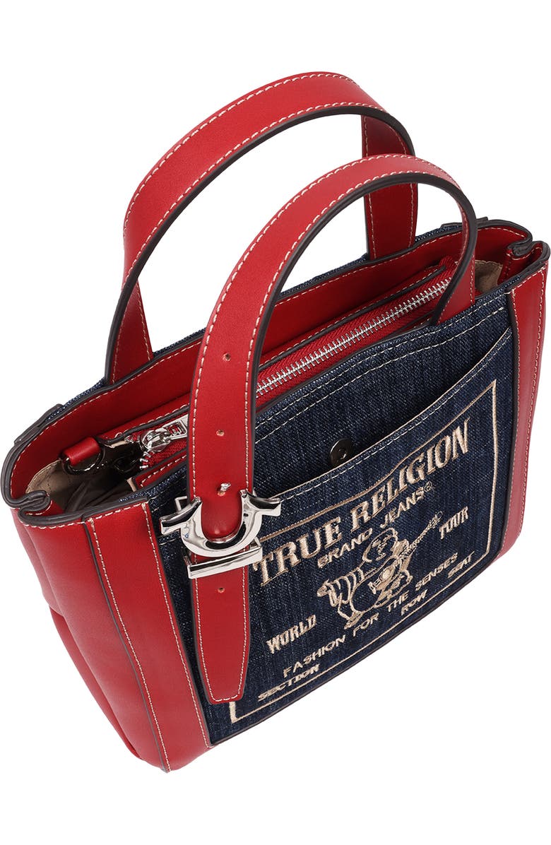 True Religion Arvin Budddha Crossbody Tote, Alternate, color,