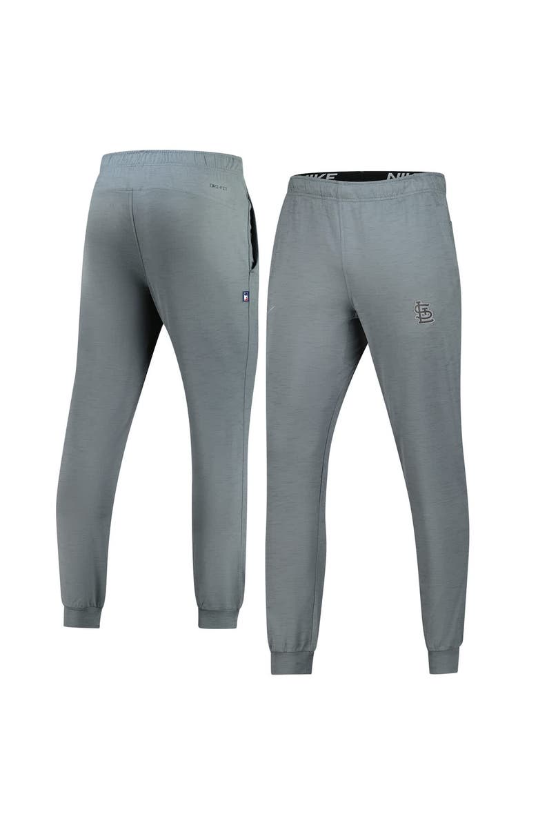 Nike Men's Nike  Heather Gray St. Louis Cardinals Travel Performance Pants, Alternate, color, Heather Gray
