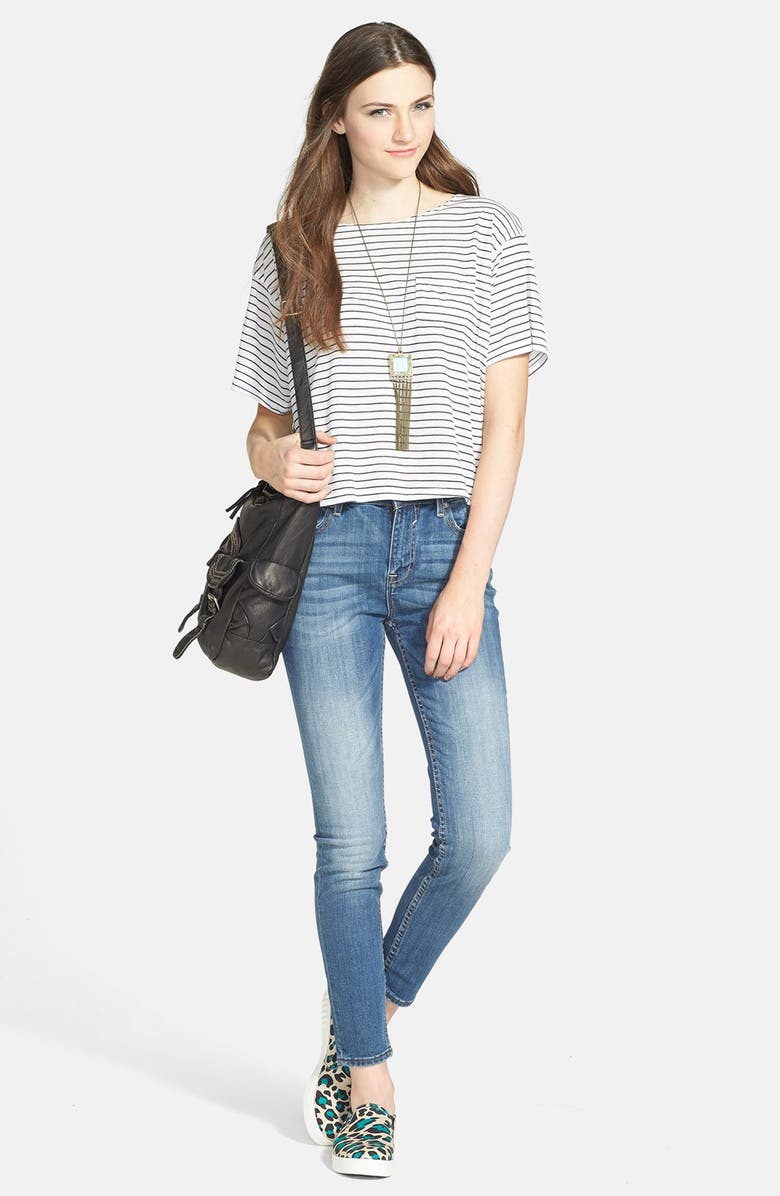 Vigoss High Waist Skinny Jeans, Alternate, color, 