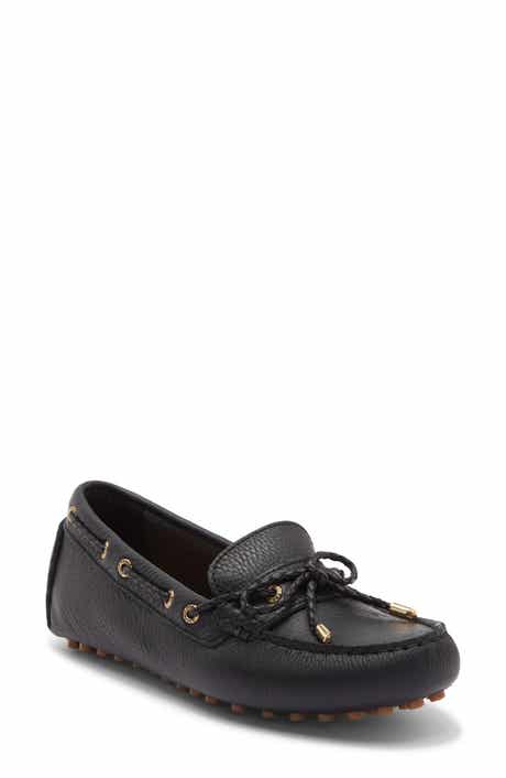 Gold Driver Leather Loafer