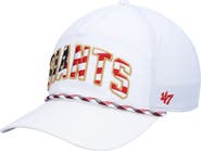 '47 Men's '47 White San Francisco Giants Flag Flutter Hitch Snapback Hat