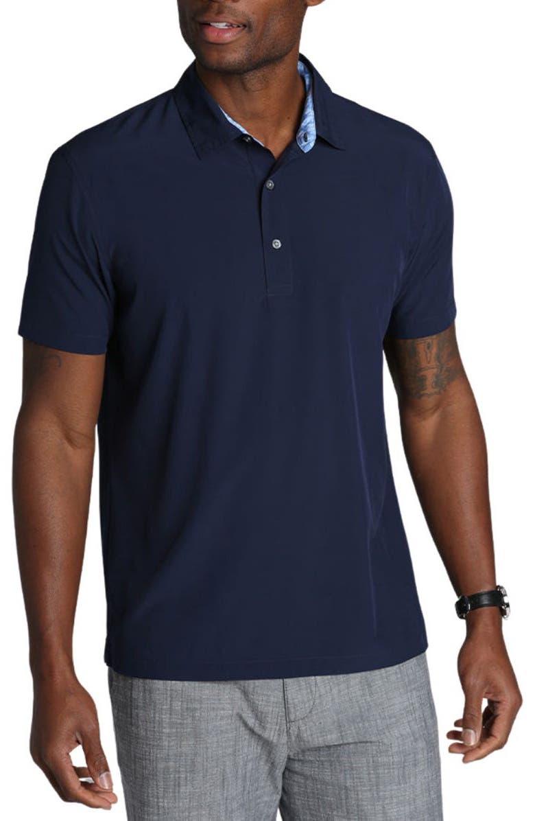 JACHS Gravityless Performance Polo, Main, color, Navy