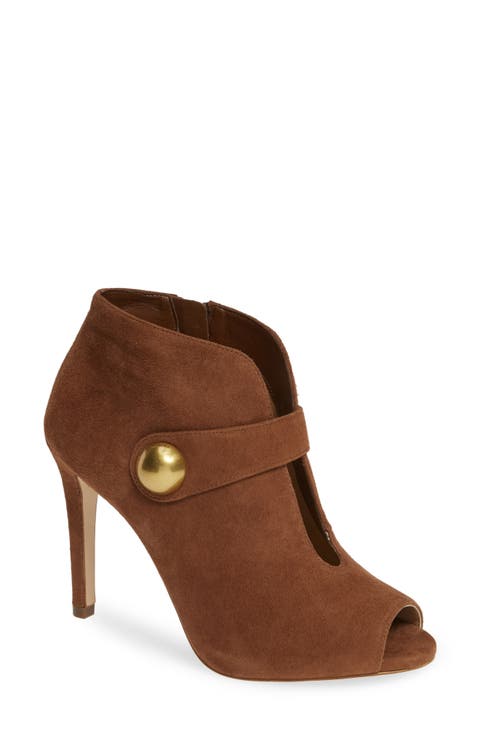 Agnes Open Toe Bootie (Women)