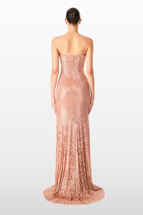 Jenny Packham Topaz Dress In Brown