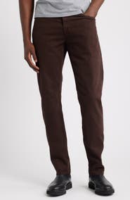 AG Everett Stretch Sateen Slim Straight Pants