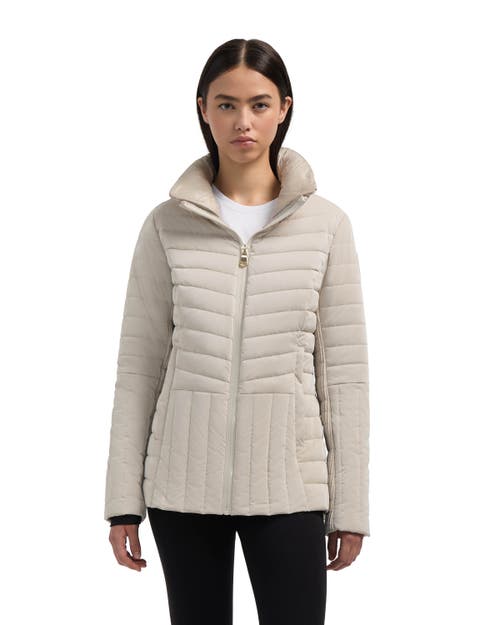 Pajar Aludra Channel Quilted Lightweight Puffer In Multi