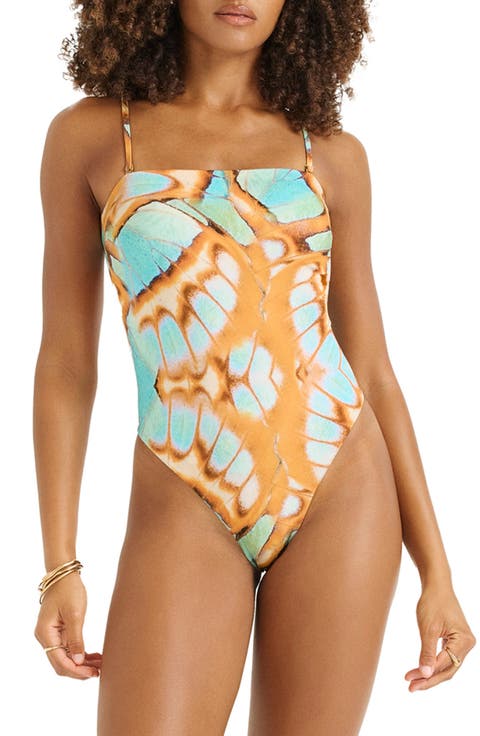 Classic Bandeau One-Piece Swimsuit