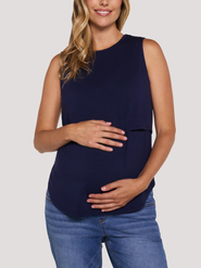 MOTHERHOOD MATERNITY Sleeveless Nursing Maternity Top