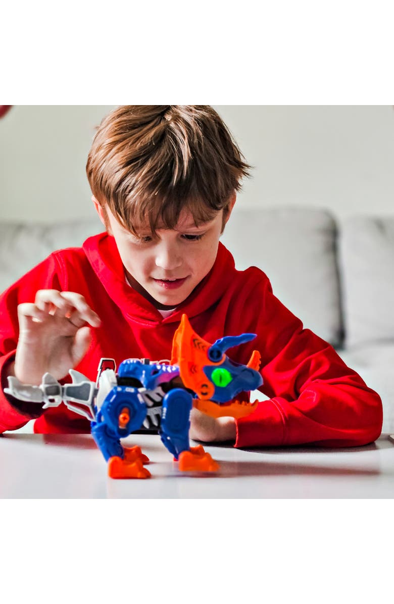Teach Tech Triceratops Robot, Alternate, color, Multicolored