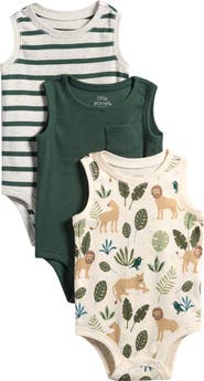 Little Planet 3-Pack Assorted Bodysuits