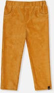 Deux par Deux Stretch Velour Heart Pocket Elastic Waist Treggings
