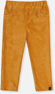 Deux par Deux Stretch Velour Heart Pocket Elastic Waist Treggings