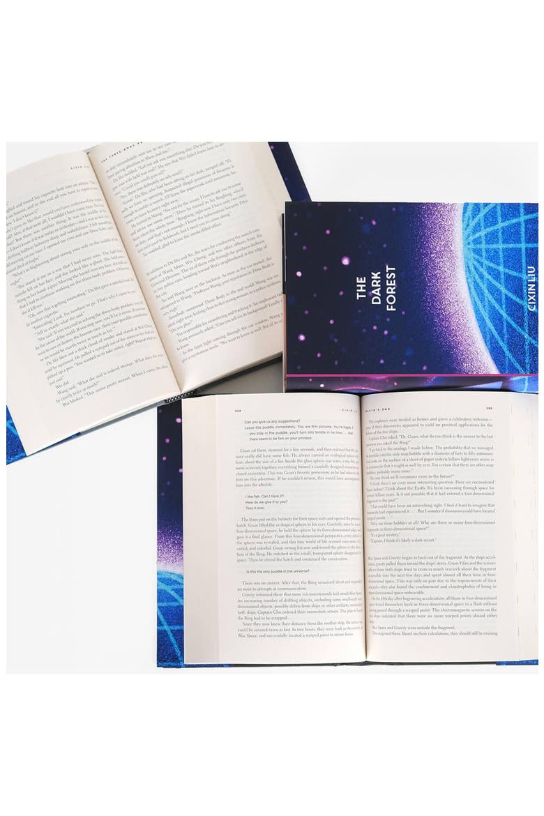The Three-Body Problem Book Set, Alternate, color, Blue and Purple