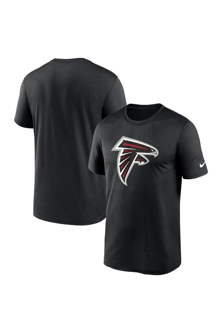 Men's Nike  Black Atlanta Falcons Legend Logo Performance T-Shirt, Main, color, Black