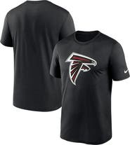 Nike Men's Nike  Black Atlanta Falcons Legend Logo Performance T-Shirt