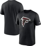 Nike Men's Nike Black Atlanta Falcons Legend Logo Performance T-Shirt