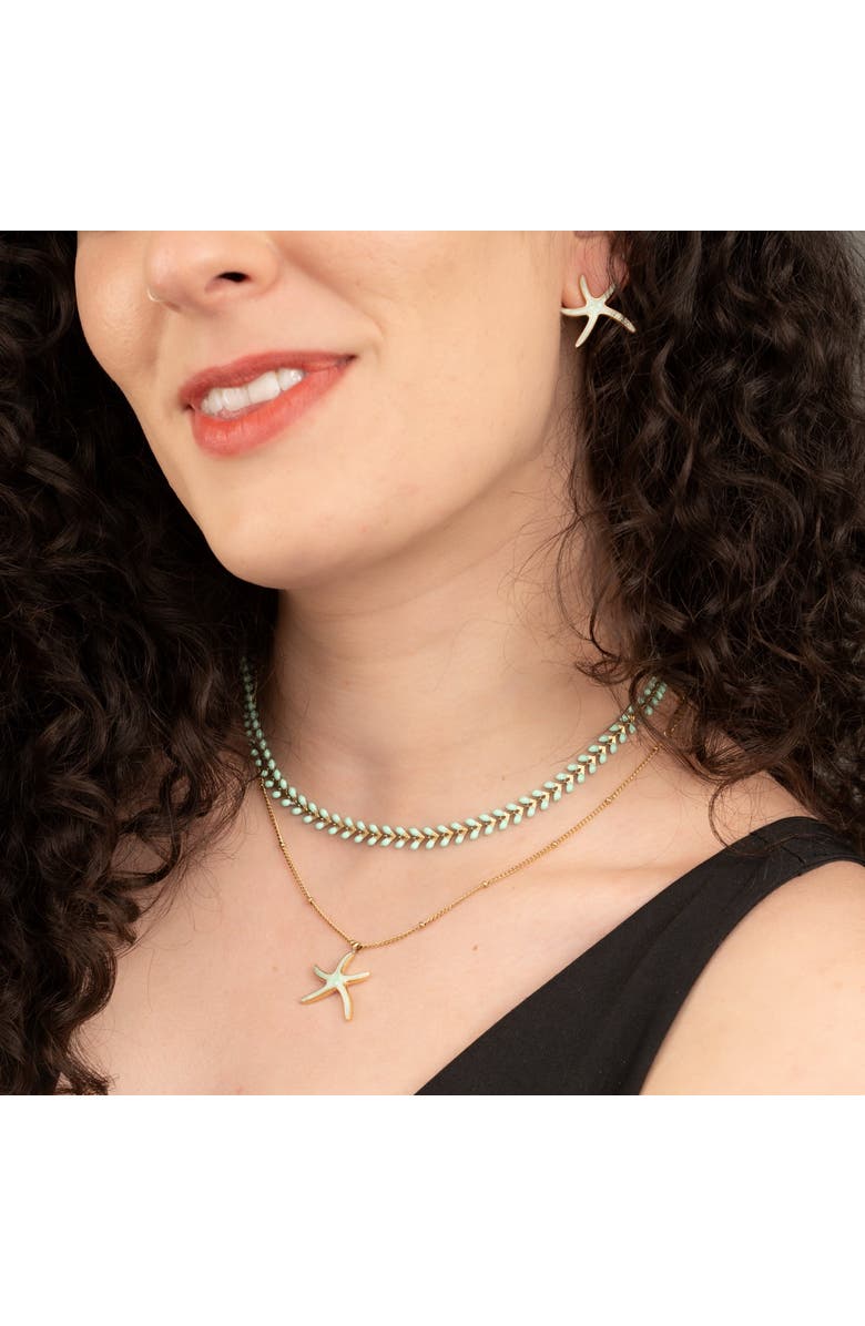 Starfish Project Seeds of Hope Necklace, Alternate, color, Mint