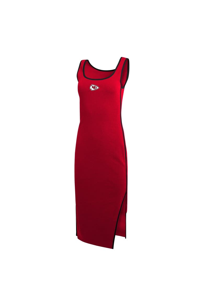 Women's WEAR by Erin Andrews  Red Kansas City Chiefs Ribbed Tank Dress, Alternate, color, Red
