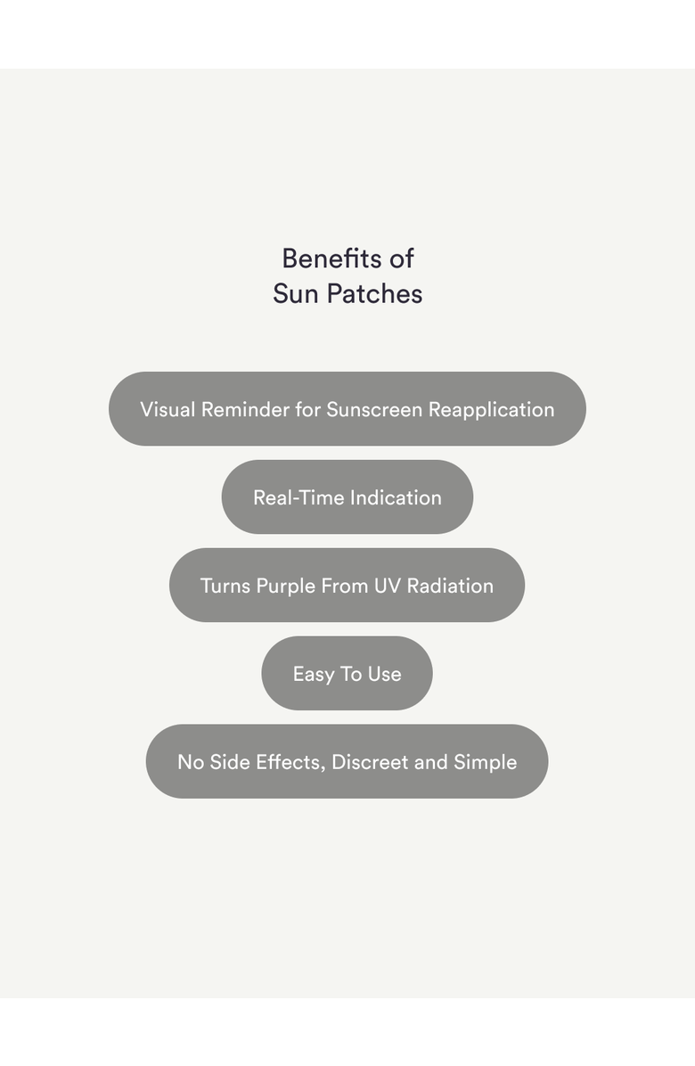 Kind Patches Sun Patches, Alternate, color, Orange