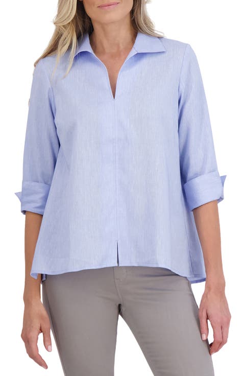 Agnes Linen Blend Top