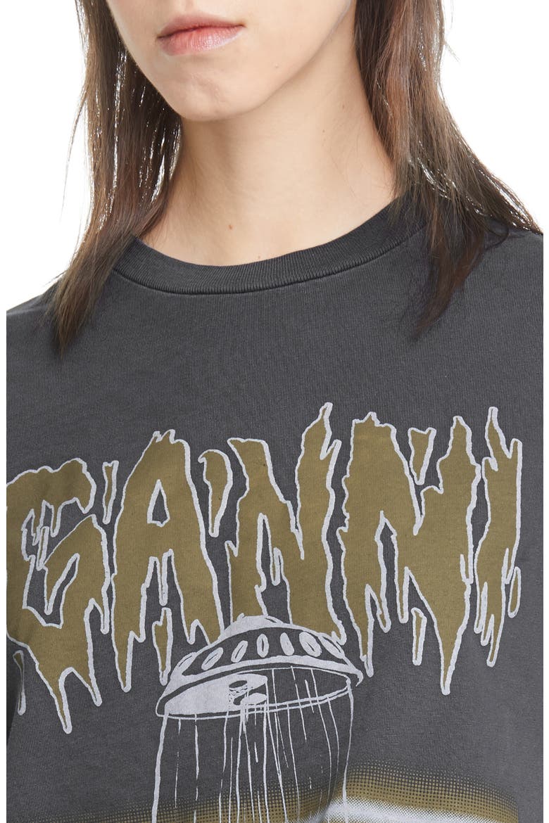 UFO Logo Graphic Tee, Alternate, color, PHANTOM 252