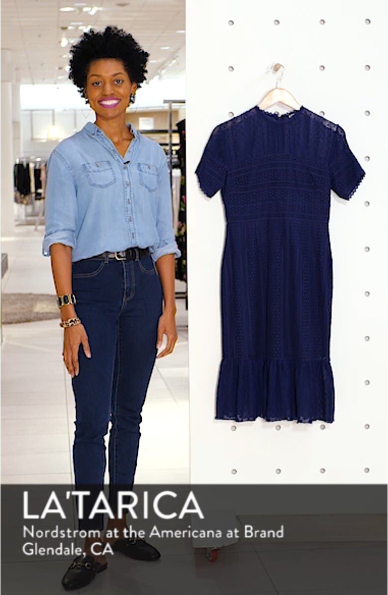 Lace & Swiss Dot Dress, sales video thumbnail