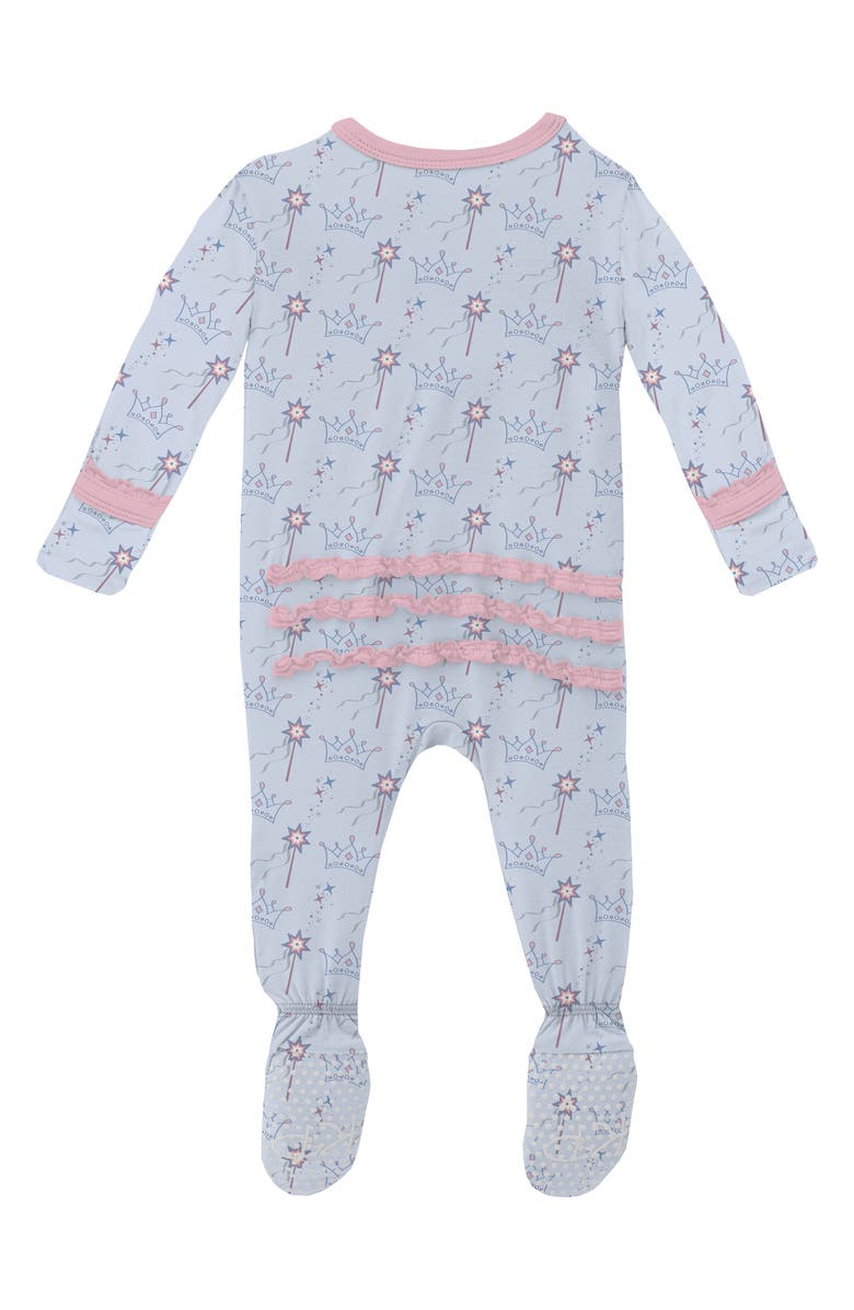 KicKee Pants Magical Print Fitted One-Piece Pajamas, Alternate, color,