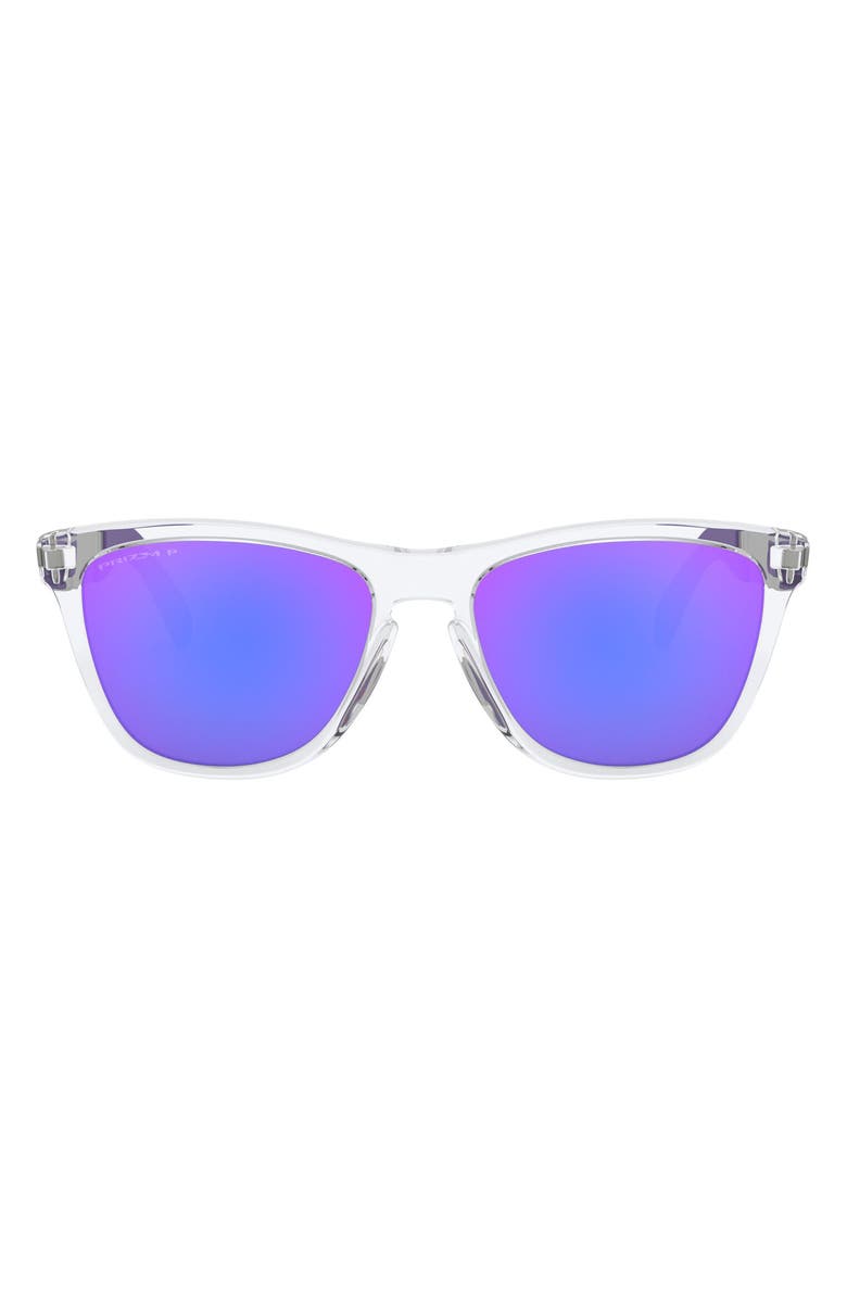 Oakley Frogskins<sup>™</sup> Mix 55mm Prizm<sup>™</sup> Polarized Keyhole Sunglasses, Main, color, 