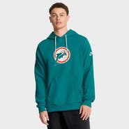 Nike Men's Nike Aqua Miami Dolphins Sideline Offensive Set Play Performance Pullover Hoodie