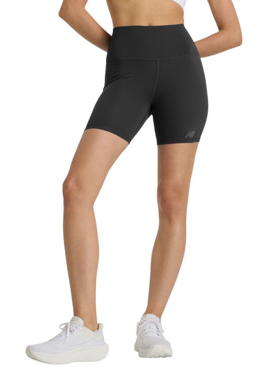 NEW BALANCE NEW BALANCE NB HARMONY 6-INCH HIGH RISE PERFORMANCE ATHLETIC SHORTS