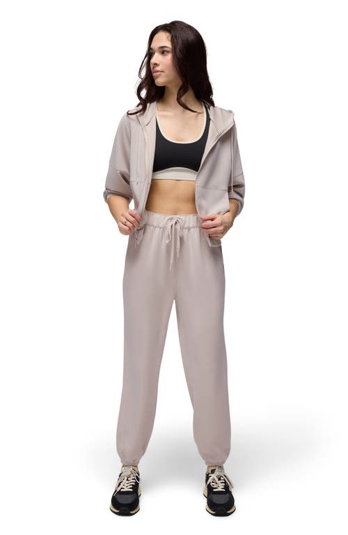 Prana Shea Full Zip Hoodie In Almond
