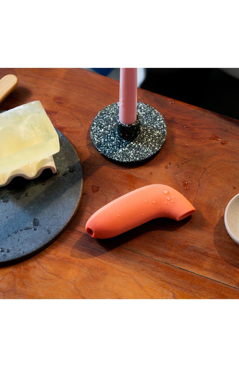 Dame Products Aer Suction Vibrator, Alternate, color, Papaya