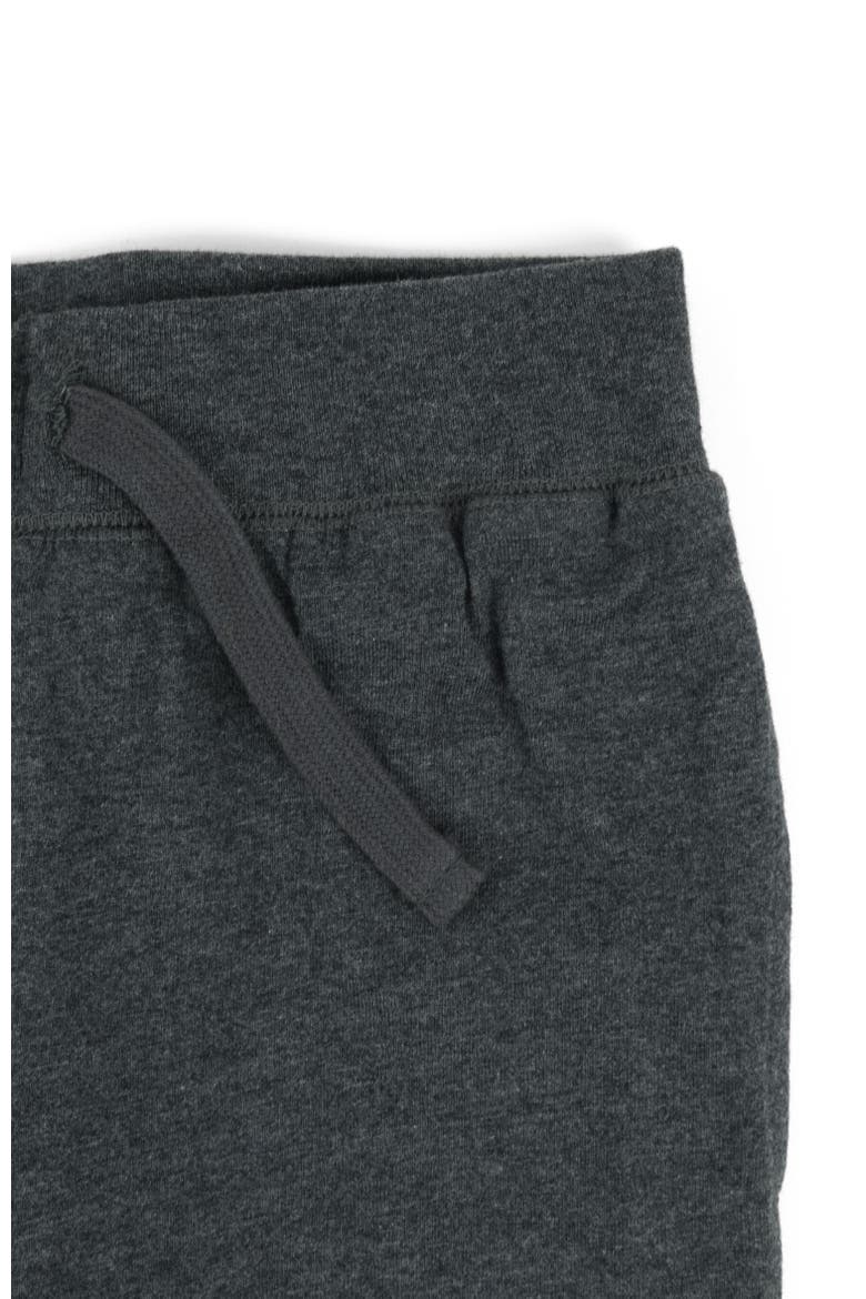 Kids 100% Cotton Lightweight Jogger Pants, Alternate, color, CHARCOAL