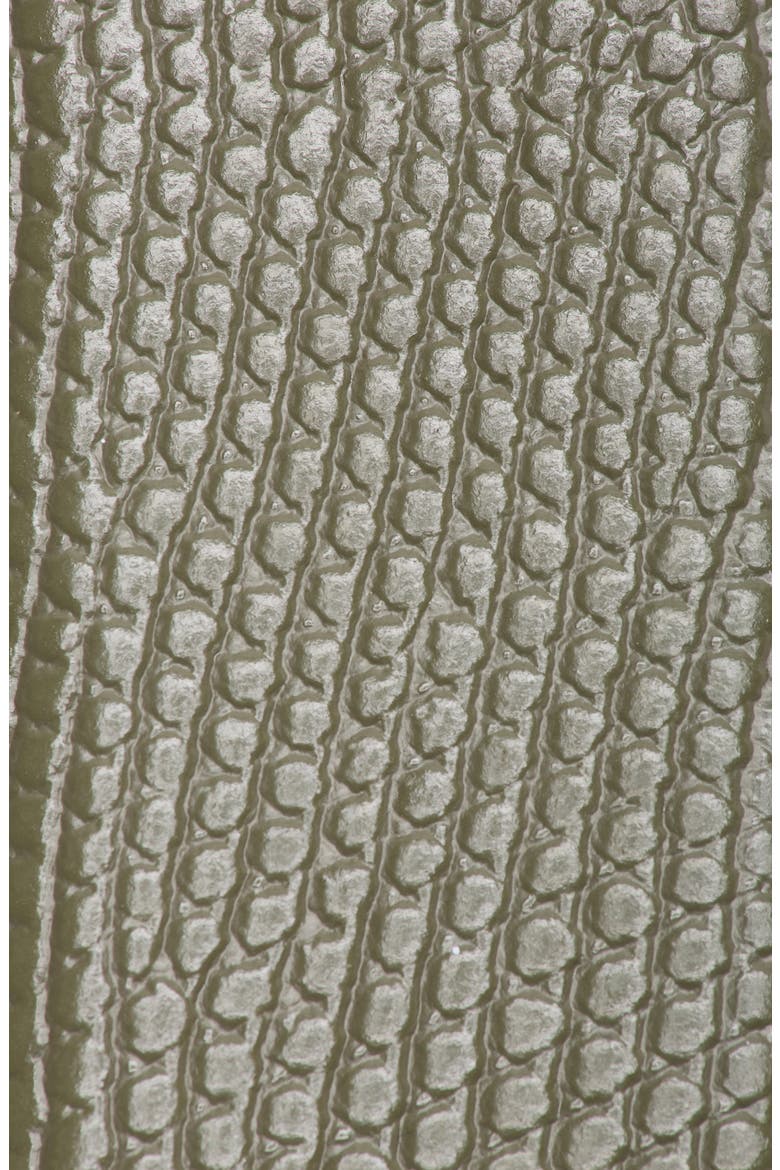 Lizard Embossed Faux Leather Belt, Alternate, color, OLIVE