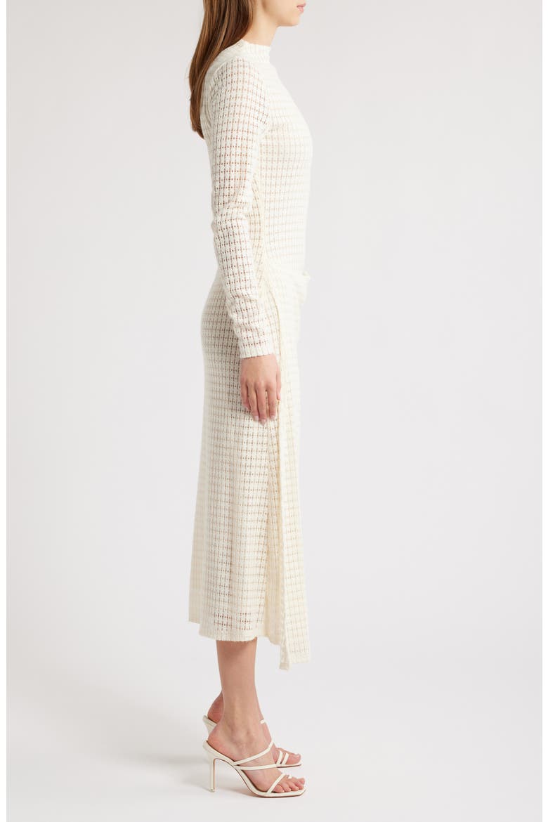 Resolution Long Sleeve Maxi Dress, Alternate, color, PALE BEIGE