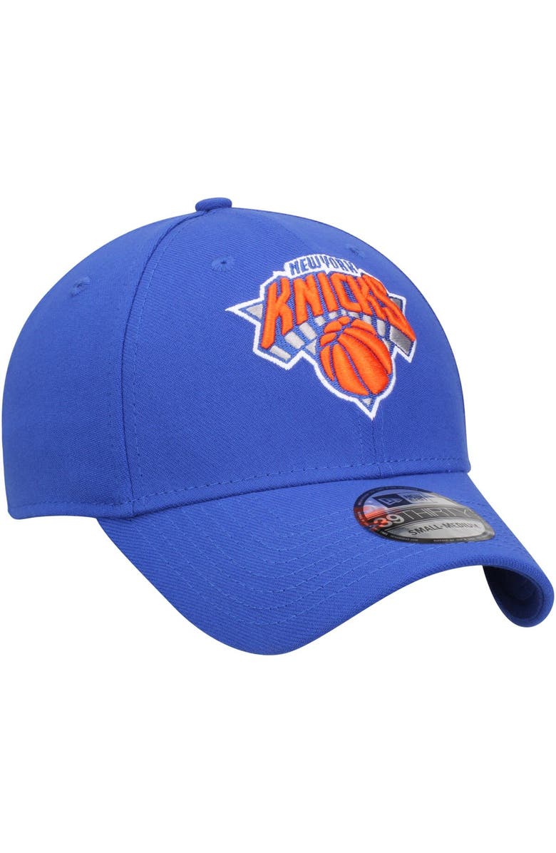 New Era Men's New Era Blue New York Knicks Team Classic 39THIRTY Flex Hat, Alternate, color, Blue