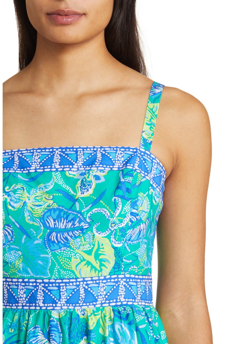 casidee cotton dress Casidee Floral Tiered Cotton Dress (Women)